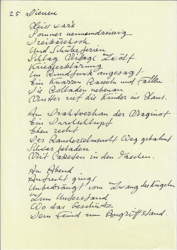 25 Dienen IV HP üaH